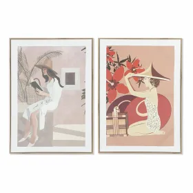 Drobė DKD Home Decor Drobė Medžio MDF 50 x 3 x 70 cm