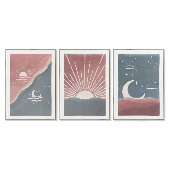 Drobė DKD Home Decor Drobė Medžio MDF 50 x 3 x 70 cm