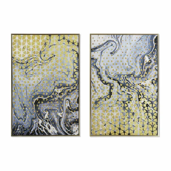 Canvas DKD Home Decor polistirols Canvas 60 x 3 x 90 cm