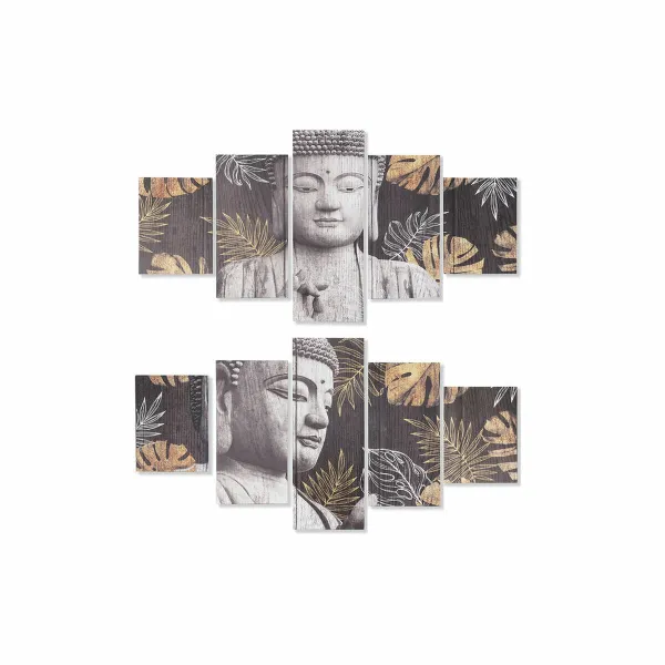 Canvas DKD Home Decor Ciedra Canvas 150 x 2 x 80 cm