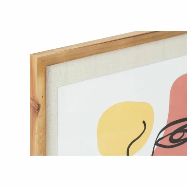 Paveikslas DKD Home Decor Stiklas Medžio MDF 55 x 2 x 70 cm