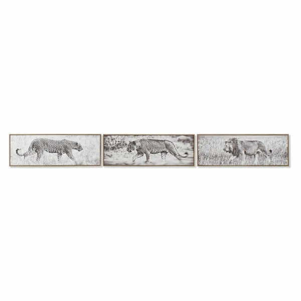 Canvas DKD Home Decor polypropylene Canvas 92,5 x 3,5 x 32 cm