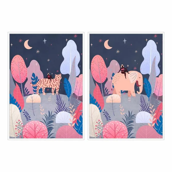 Glezna DKD Home Decor polistirols 53 x 4,3 x 73 cm