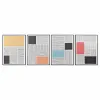 Kangas DKD Home Decor polystyreeni Kangas 60 x 3 x 80 cm (4 Kappaletta)