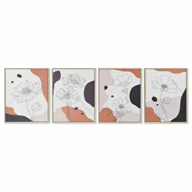Drobė DKD Home Decor polistirenas Drobė 40 x 2,5 x 50 cm (4 Dalys)