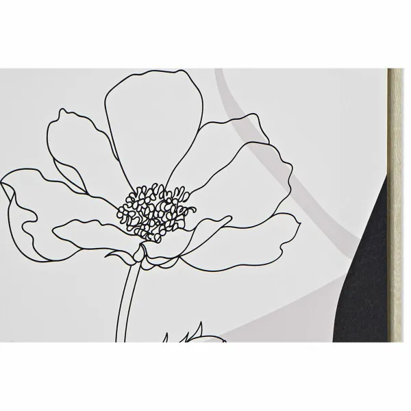 Полотно DKD Home Decor полистирол Полотно 40 x 2,5 x 50 cm (4 Предметы)