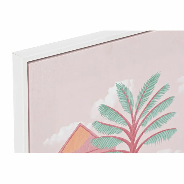 Kangas DKD Home Decor polystyreeni Kangas 40 x 2,5 x 50 cm