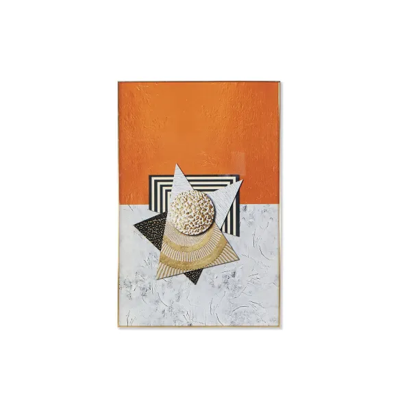 Paveikslas DKD Home Decor Aliuminis Medžio MDF 80 x 3 x 120 cm