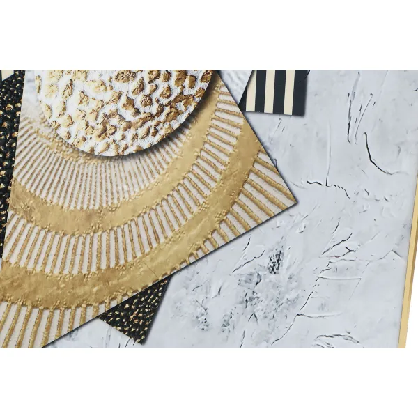 Maalaus DKD Home Decor Alumiini Puu MDF 80 x 3 x 120 cm