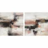 Drobė DKD Home Decor Pušis Drobė 90 x 2,4 x 90 cm