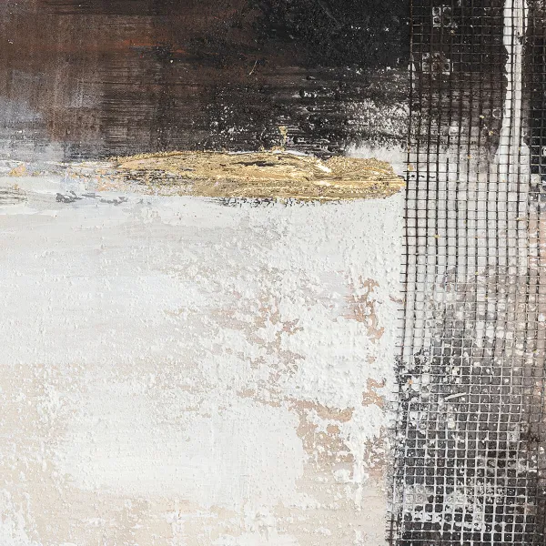 Canvas DKD Home Decor Ciedra Canvas 90 x 2,4 x 90 cm