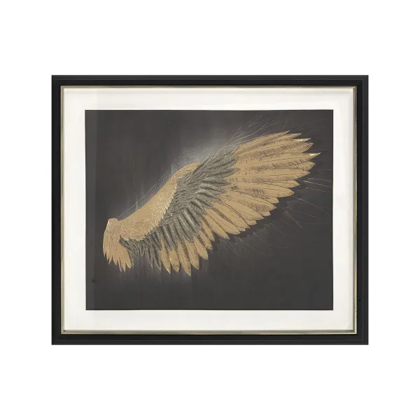 Glezna DKD Home Decor Stikls Koks MDF 63 x 3,5 x 53 cm