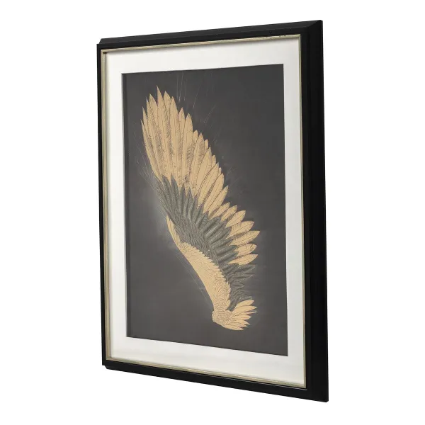 Maalaus DKD Home Decor Kristalli Puu MDF 63 x 3,5 x 53 cm