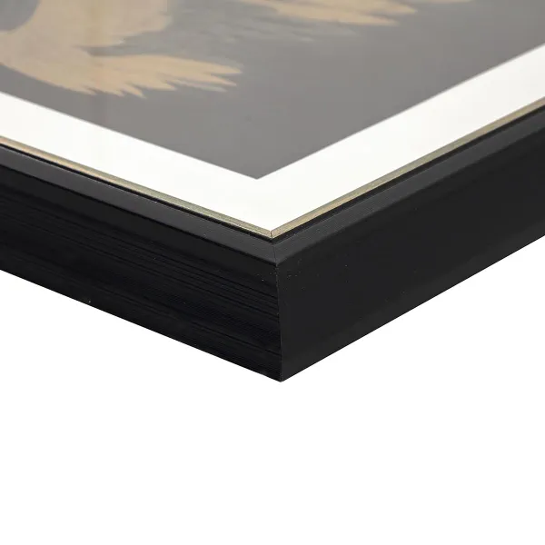 Paveikslas DKD Home Decor Stiklas Medžio MDF 63 x 3,5 x 53 cm