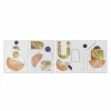 Canvas DKD Home Decor Canvas Koks MDF 30 x 1,8 x 40 cm (4 Daudzums)