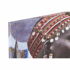 Drobė DKD Home Decor Drobė Medžio MDF 30 x 1,8 x 40 cm (4 Dalys)