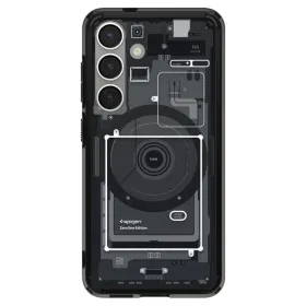 Spigen Ultra Hybrid Mag MagSafe - Case for Samsung Galaxy S25 (Zero One Black)