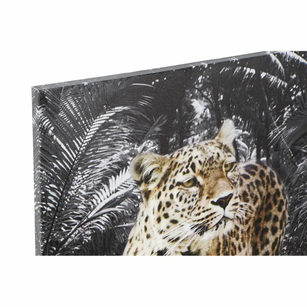 Canvas DKD Home Decor Canvas Koks MDF 50 x 1,8 x 70 cm