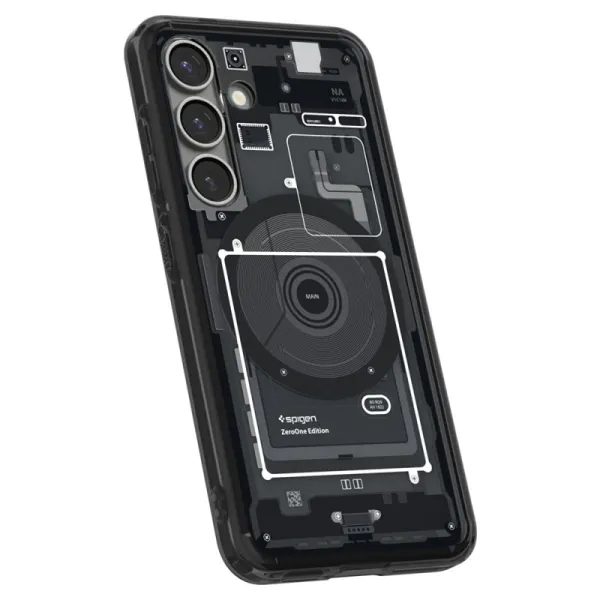 Spigen Ultra Hybrid Mag MagSafe - Case for Samsung Galaxy S25 (Zero One Black)