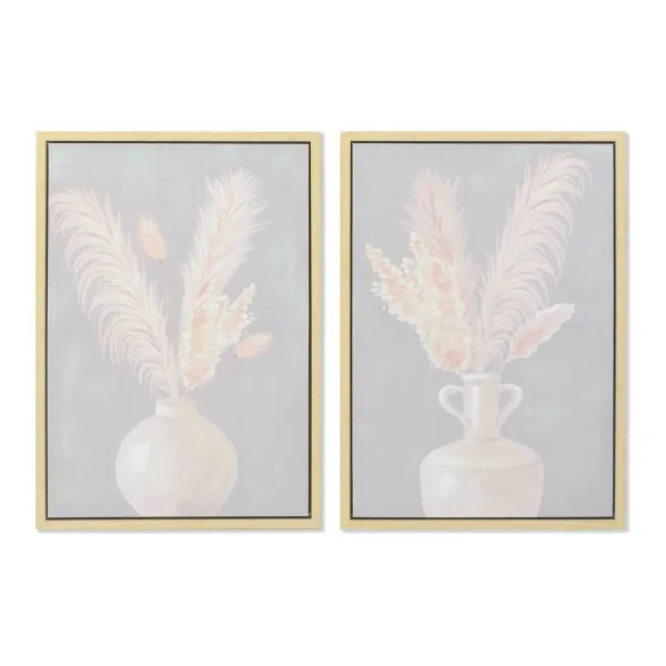 Canvas DKD Home Decor polystyrene Canvas 50 x 4 x 70 cm