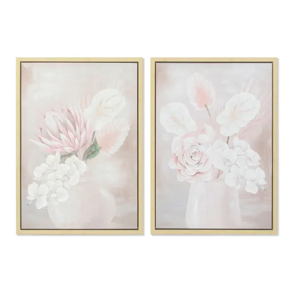 Drobė DKD Home Decor polistirenas Drobė 50 x 4 x 70 cm (2 Dalys)