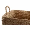 Basket set DKD Home Decor Brown Natural Rushes (2 Pieces)
