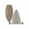 Декоративная фигура DKD Home Decor Бамбук Железо Листья (33 x 10 x 81 cm)