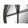 Wall mirror DKD Home Decor Black Modern 76 x 4 x 76 cm