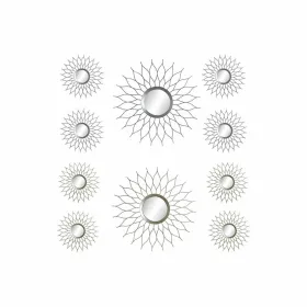 Sieninis veidrodis DKD Home Decor Polipropilenas (PP) (2 pcs) (5 pcs)