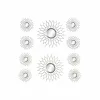 Wall mirror DKD Home Decor Polypropylene (PP) (2 pcs) (5 pcs)