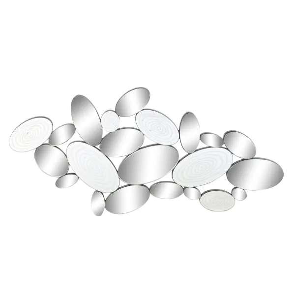 Sienas spogulis DKD Home Decor Melns Moderns 119 x 2 x 61 cm 60 x 2 x 120 cm