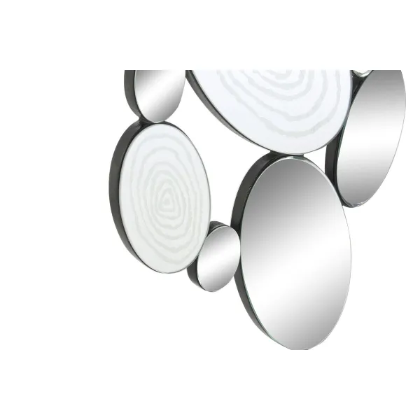 Wall mirror DKD Home Decor Black Modern 119 x 2 x 61 cm 60 x 2 x 120 cm