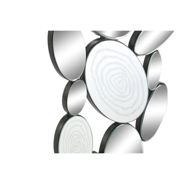 Wall mirror DKD Home Decor Black Modern 119 x 2 x 61 cm 60 x 2 x 120 cm
