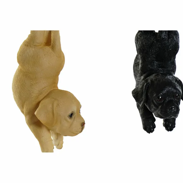 Dekoratyvinė figūrėlė DKD Home Decor Derva Šuo (9 x 10.5 x 20 cm) (3 pcs)