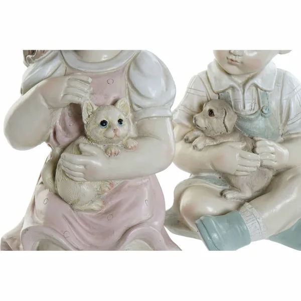 Декоративная фигура DKD Home Decor Смола Pебенок (14.5 x 16 x 26 cm) (2 pcs)