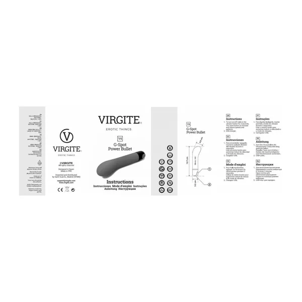 Spot Vibrator Virgite Blue