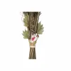 Krūva DKD Home Decor 8424001847471 Gėlės Natūralus Raudona Ruda Džiovinta gėlė (40 x 40 x 150 cm) (2 vnt.)