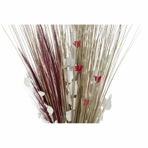 Krūva DKD Home Decor 8424001847471 Gėlės Natūralus Raudona Ruda Džiovinta gėlė (40 x 40 x 150 cm) (2 vnt.)