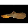 griestu gaismas DKD Home Decor 70 x 70 x 10 cm Dabisks 220 V 40 W Platmale