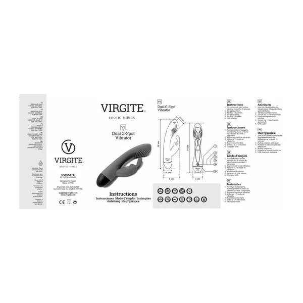 G-Spot Vibrator Virgite Pink