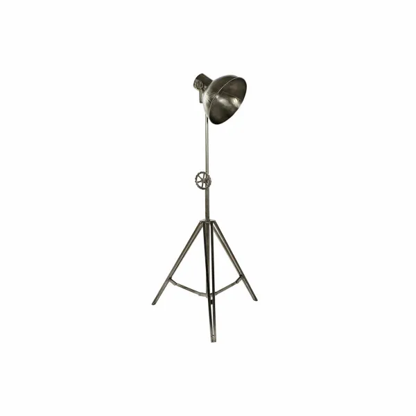 Grīdas lampa DKD Home Decor Metāls Sudrabs 60 W (74 x 61 x 182 cm)