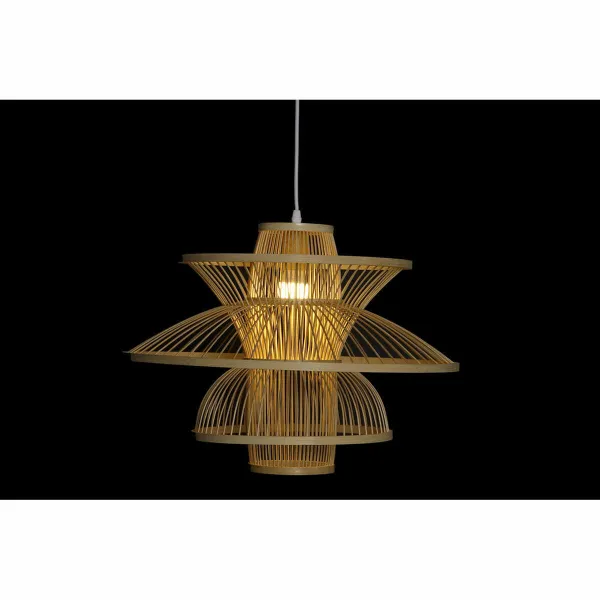 Потолочный светильник DKD Home Decor Бамбук (50 x 50 x 37 cm)