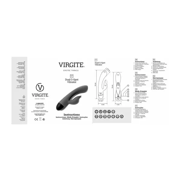 G-Spot Vibrator Virgite Pink