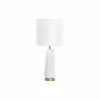 Desk lamp DKD Home Decor 8424001847242 33 x 33 x 67 cm Ceramic Golden Metal White 220 V 50 W