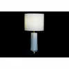 Galda lampa DKD Home Decor 8424001847242 33 x 33 x 67 cm Keramika Bronza Metāls Balts 220 V 50 W