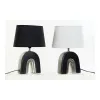 Настольная лампа DKD Home Decor Керамика Чёрный полиэстер (20 x 20 x 31 cm) (2 pcs)