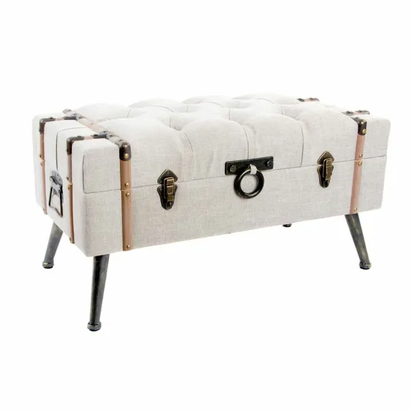 Jakkara DKD Home Decor   Ruskea Musta Beige Puu Puu MDF 82 x 42 x 43 cm