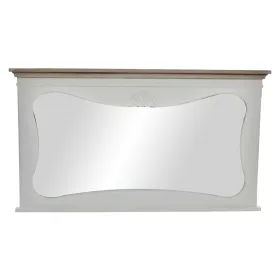 Sienas spogulis DKD Home Decor Balts Dabisks 105 x 64 x 4,5 cm