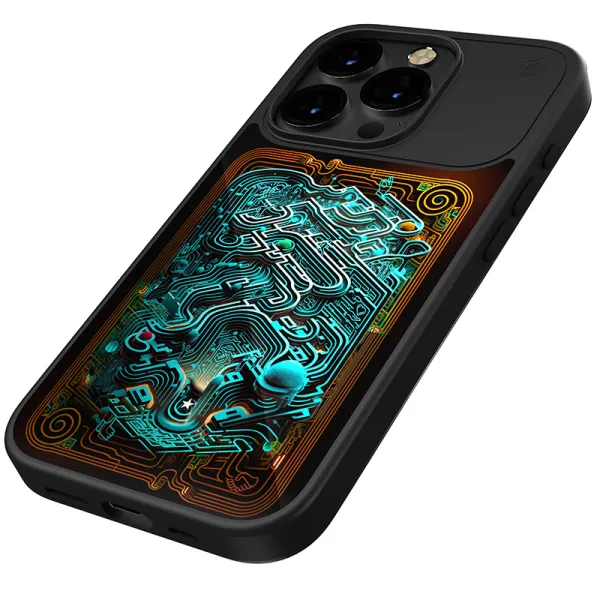 STM Reveal Warm MagSafe - Case for iPhone 15 Pro (Black Realm)