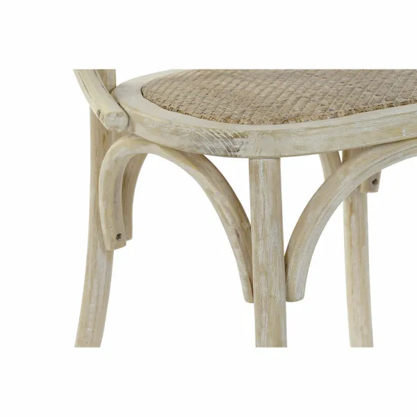 Ruokatuoli DKD Home Decor Valkoinen 56 x 50 x 76 cm
